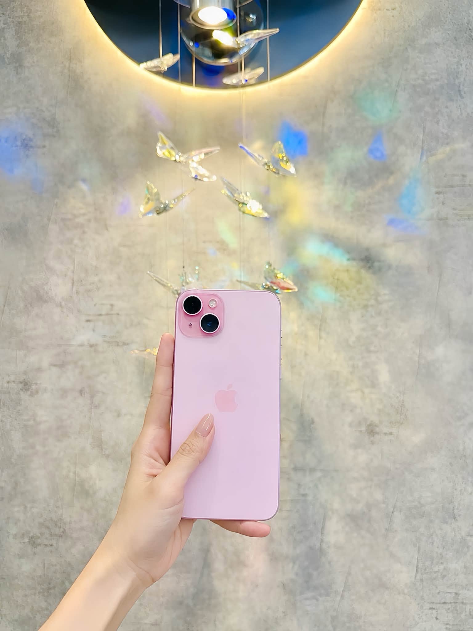 iPhone được trưng bày tại Nàng Táo Cà Mau